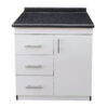 Mueble Base De Cocina 1 Puerta 3 Cajones 75x50