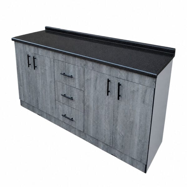 BC-4P3CC-200X50_mueble-base-de-cocina-nordico-4-puertas-3-cajones-200x50_lateral Mueble Base De Cocina 4 Puertas 3 Cajones 200x50