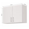 MA-2PSV-75_mueble-colgante-de-cocina-nordico-2-puertas-sin-vidrio-75-cm_lateral_medidas Mueble Colgante De Cocina De 75 Cm 2 Puertas