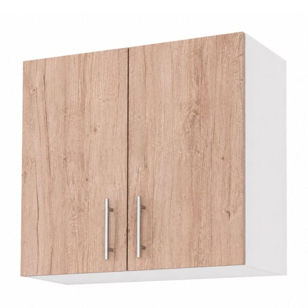 MA-2PSV-75_mueble-colgante-de-cocina-nordico-2-puertas-sin-vidrio-75-cm_lateral_v4 Mueble Colgante De Cocina De 75 Cm 2 Puertas