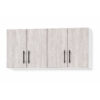 MA-4PSV-145_mueble-colgante-de-cocina-nordico-4-puertas-sin-vidrio-145-cm_lateral_v3 Mueble Colgante De Cocina De145 Cm 4 Puertas