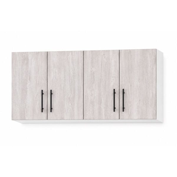 MA-4PSV-145_mueble-colgante-de-cocina-nordico-4-puertas-sin-vidrio-145-cm_lateral_v3 Mueble Colgante De Cocina De145 Cm 4 Puertas