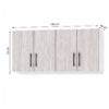 MA-4PSV-145_mueble-colgante-de-cocina-nordico-4-puertas-sin-vidrio-145-cm_lateral_v3_abierto Mueble Colgante De Cocina De145 Cm 4 Puertas