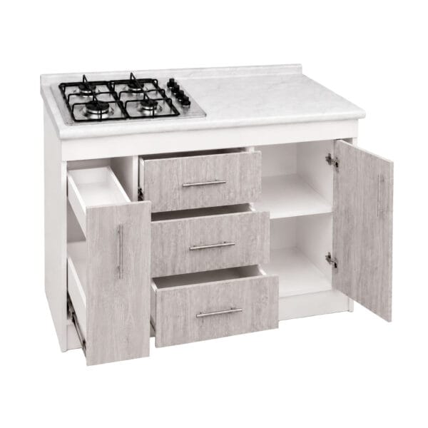 BC-EN-100X50_mueble-base-de-cocina-nordico-con-encimera-mademsa_abierto Mueble Base de Cocina Nórdico con Encimera Mademsa 100x50 cm