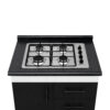 Mueble Base de Cocina Nórdico con Encimera Mademsa 75x50 cm