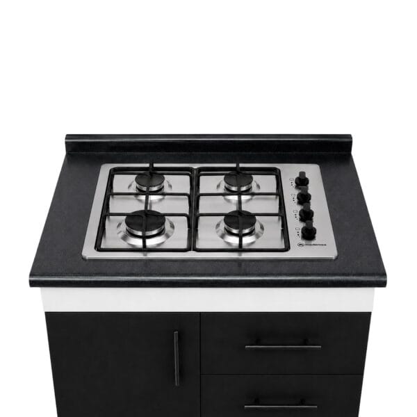 Mueble Base de Cocina Nórdico con Encimera Mademsa 75x50 cm