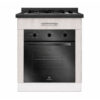Mueble Base de Cocina Nórdico con Encimera Mademsa y Horno Eléctrico 59L 75x60 cm