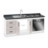 BC-ENHOLP-200X60-1PZESC_mueble-base-de-cocina-nordico-con-encimera-mademsa-+-horno-59L-y-lavaplatos-pozo-con-secador-_abierto Mueble Base de Cocina Nórdico con Encimera Mademsa, Horno 59L y Lavaplatos con Secador 200x60 cm