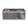 BC-ENHOLP-200X60-1PZ_mueble-base-de-cocina-nordico-con-encimera-mademsa-+-horno-59L-y-lavaplatos-1-pozo_frontal_v3 Mueble Base de Cocina Nórdico con Encimera Mademsa, Horno 59L y Lavaplatos 1 Pozo 200x60 cm