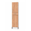 D-2P1C-40_mueble-despensa-de-cocina-nordico-2-puertas-1-cajón-40-cm_frontal Mueble Despensa De Cocina 2 Puertas 1 Cajon 40 Cm