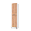 D-2P1C-40_mueble-despensa-de-cocina-nordico-2-puertas-1-cajón-40-cm_lateral Mueble Despensa De Cocina 2 Puertas 1 Cajon 40 Cm