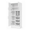 D-3PBV-60_mueble-despensa-de-cocina-nordico-3-puertas-con-verdulero-y-botellero-60-cm_lateral_abierta Mueble Despensa De Cocina 3 Puertas Con Verdulero Y Botellero 60 Cm