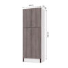 D-4P-60_mueble-despensa-de-cocina-nordico-4-puertas-60-cm_frontal_lateral_medidas Mueble Despensa De Cocina 4 Puertas 60 Cm