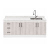 LPE-4P3C1PZ-200_Mueble-Lavaplatos-Empotrado-Nordico-1-Pozos-Escurridor-4-Puertas-3-Cajones-Con-Griferia-200x90x50-Cm_frontal_v2 Mueble Lavaplatos Empotrado 1 Pozo 4 Puertas 3 Cajones Con Griferia 200x90x50 Cm