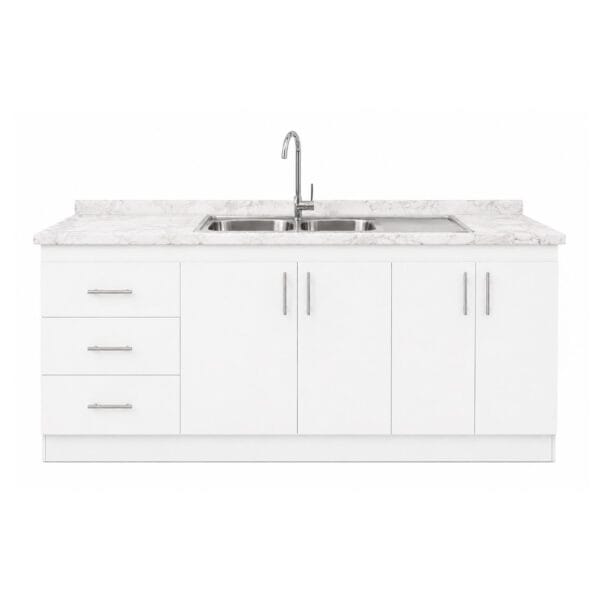 LPE-4P3C2PZ-200_Mueble-Lavaplatos-Empotrado-Nordico-2-Pozos-Escurridor-4-Puertas-3-Cajones-Con-Griferia-200x90x50-Cm_frontal_v2 Mueble Lavaplatos Empotrado 2 Pozos Escurridor 4 Puertas 3 Cajones Con Griferia 200x90x50 Cm