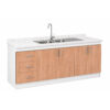 LPE-4P3C2PZ-200_Mueble-Lavaplatos-Empotrado-Nordico-2-Pozos-Escurridor-4-Puertas-3-Cajones-Con-Griferia-200x90x50-Cm_lateral Mueble Lavaplatos Empotrado 2 Pozos Escurridor 4 Puertas 3 Cajones Con Griferia 200x90x50 Cm