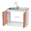 LPS-2P1PZ-80_mueble-lavaplatos-sobrepuesto-nórdico-1-pozo-escurridor-2-puertas-con-grifería-80x90x50-cm_abierto Mueble Lavaplatos Sobrepuesto 1 Pozo Escurridor 2 Puertas Con Griferia 80x90x50 Cm