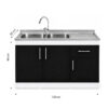 LPS-3P1C2PZ-120_mueble-lavaplatos-sobrepuesto-nórdico-2-pozos-escurridor-3-puertas-1-cajón-con-grifería-120x90x50-cm_frontal_med Mueble Lavaplatos Sobrepuesto 2 Pozos Escurridor 3 Puertas 1 Cajon Con Griferia 120x90x50 Cm