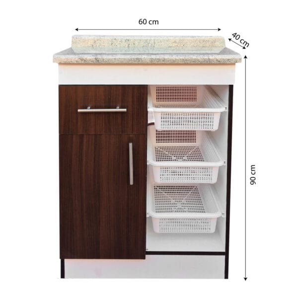V-1P1C3CAN-60_mueble-verdulero-de-cocina-nordico-1-puerta-1-cajón-3-canastos-60x90x40-cm_frontal_medidas Mueble Verdulero De Cocina 1 Puerta 1 Cajon 3 Canastos 60x90x40 Cm