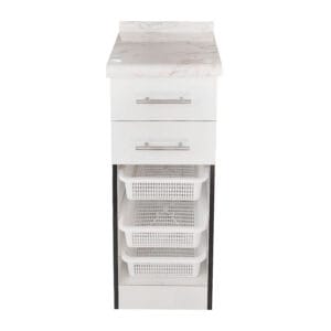 Mueble Verdulero De Cocina 2 Cajones 3 Canastos 32x90x40 Cm